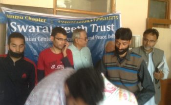 Swarajpeeth contribution in Kashmir Relief