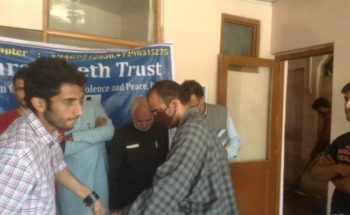 Swarajpeeth contribution in Kashmir Relief