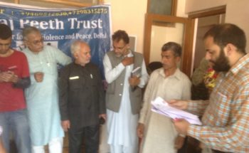 Swarajpeeth contribution in Kashmir Relief