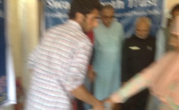 Swarajpeeth contribution in Kashmir Relief