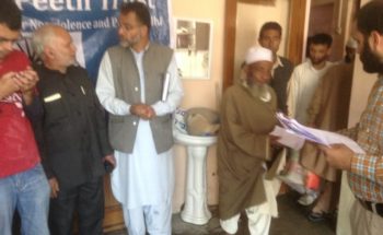 Swarajpeeth contribution in Kashmir Relief